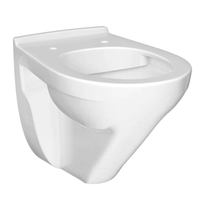 Gustavsberg toalettskål uten skyllekant, vegghengt